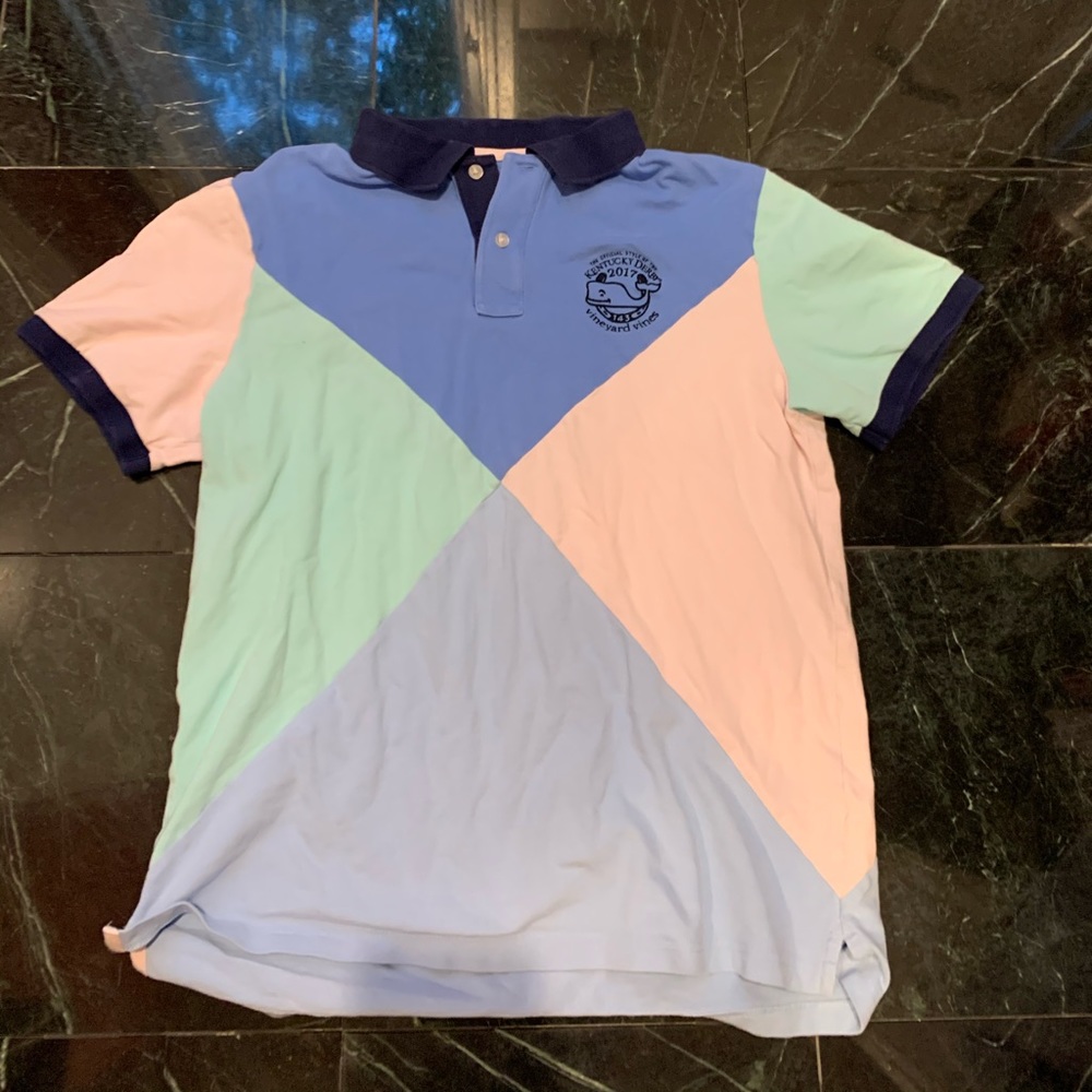 vineyard vines Kentucky derby polo